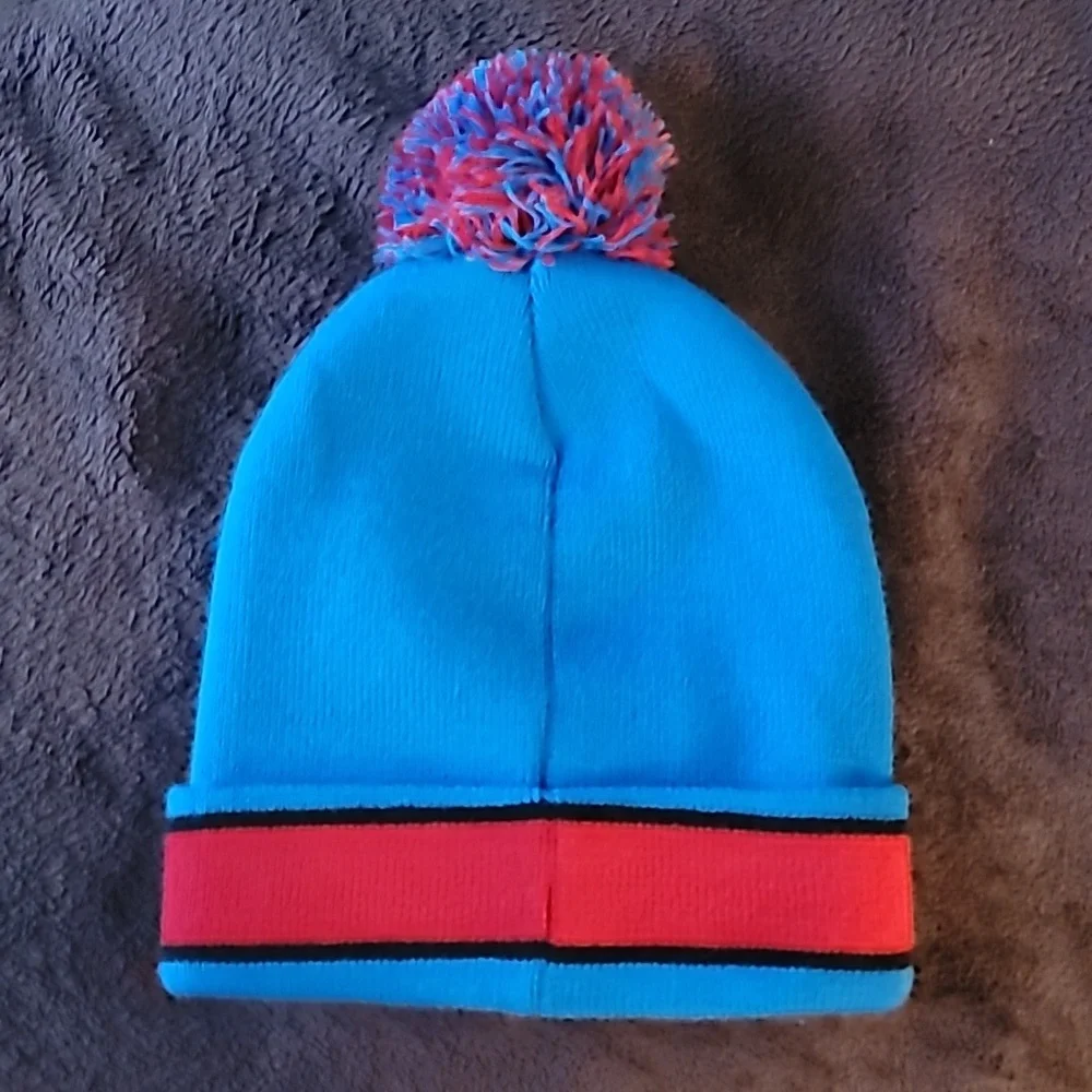 Superman Adult/teen knit hat - Blue and Red